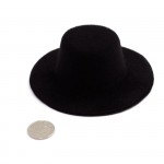 Шляпа арт.КЛ.21569 круглая 10см цв.черный