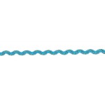 Тесьма плетеная вьюнчик арт.С-3015 г17 рис.6704 цв.голубойзолото №35 (люрекс)