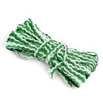 Тесьма плетеная вьюнчик арт.С-3726 г17 рис.9253 цв.зеленыйбелый