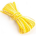 Тесьма плетеная вьюнчик арт.С-3726 г17 рис.9253 цв.желтыйбелый