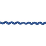 Тесьма плетеная вьюнчик (МЕТАНИТ) арт.С-2914 г17 рис.6422 цв.синий №27
