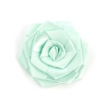 Украшение пришивные арт.Р-007 Роза атласная 7х7 см цв.синий