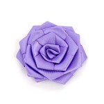 Украшение пришивные арт.Р-007 Роза атласная 7х7 цв.фиолетовый