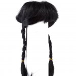 Волосы для кукол арт.КЛ.21423Ч П100 (косички)