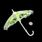 Зонт маленький арт.КЛ.21587 16см гипюр цв.зеленый