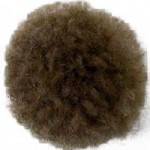 Пряжа для вязания Назар-Рус 751 'Помпон Мини' (100% акрил) уп.100 шт цв.011 светло-коричневый