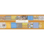 Paper Collection Set 12` x 12` Mediterranean Dreams 190 gsm (8 double-sided sheets, 16 designs)